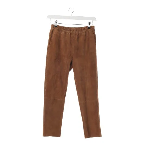 Brown Leather Arma Pants