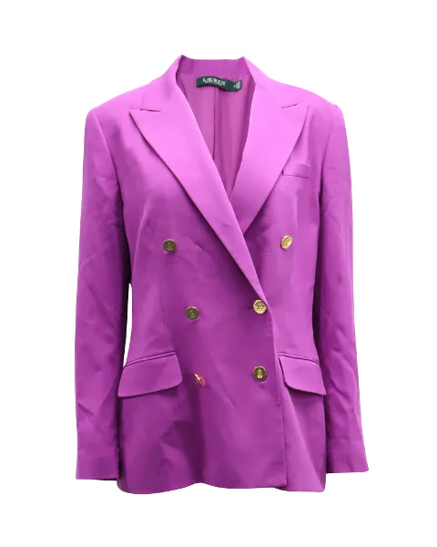 Purple Polyester Ralph Lauren Jacket