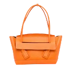 Orange Leather Bottega Veneta Tote