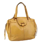 Yellow Leather Salvatore Ferragamo Tote