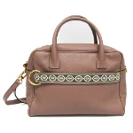 Pink Leather Etro Handbag