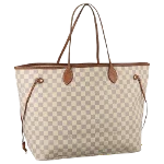 White Canvas Louis Vuitton Neverfull