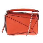 Red Leather Loewe Puzzle