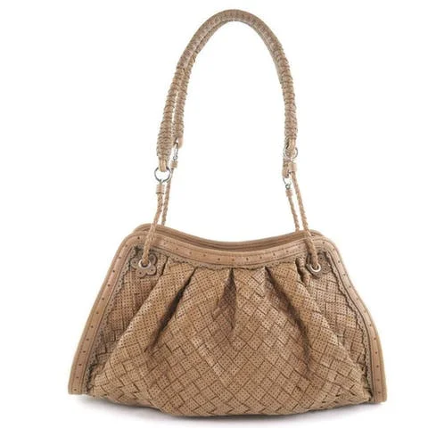 Brown Leather Bottega Veneta Shoulder Bag