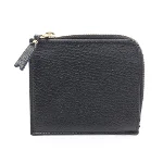 Black Leather Comme des Garçons Wallet