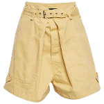 Yellow Cotton Isabel Marant Shorts