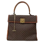 Brown Canvas Celine Handbag