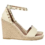 Nude Leather Valentino Espadrilles