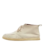 White Suede Loro Piana Boot