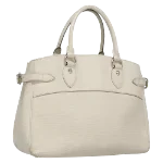 White Leather Louis Vuitton Passy