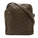 Brown Canvas Louis Vuitton Marceau