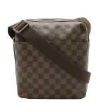 Brown Canvas Louis Vuitton Trotteur