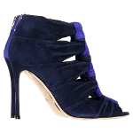 Blue Suede Sergio Rossi Boots