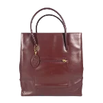 Multicolor Leather Cartier Tote