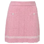 Pink Fabric Chanel Skirt
