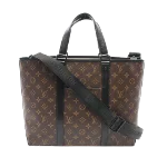 Brown Canvas Louis Vuitton Tote 