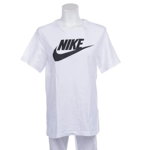 White Cotton Nike Top