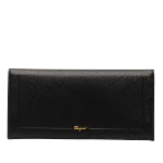 Black Leather Salvatore Ferragamo Wallet