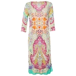 Multicolor Silk Etro Dress