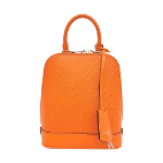 Orange Leather Louis Vuitton Backpack