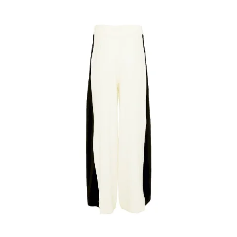 White Polyester Carolina Herrera Skirt
