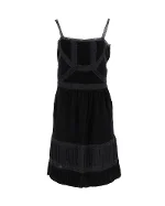 Black Cotton Moschino Dress