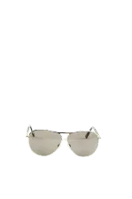 Silver Metal TOD'S Sunglasses