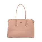 Pink Leather Furla Tote