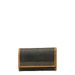 Black Canvas Fendi Key Holder