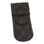 Brown Canvas Louis Vuitton Case