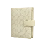 Beige Leather Gucci Agenda