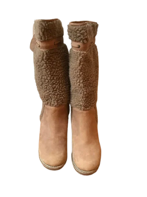 Brown Suede Chloé Boots