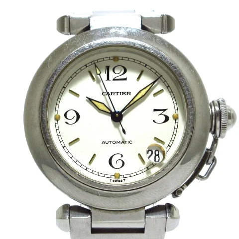 Silver Stainless Steel Cartier Watch