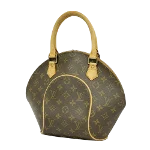 Brown Fabric Louis Vuitton Ellipse