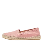 Pink Leather Gucci Espadrilles