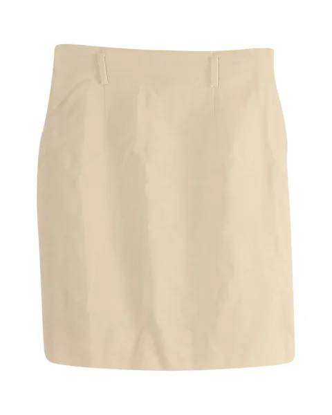 White Wool Ralph Lauren Skirt