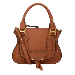 Brown Leather Chloé Marcie