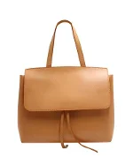 Brown Leather Mansur Gavriel Shoulder Bag