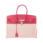 Pink Fabric Hermès Birkin