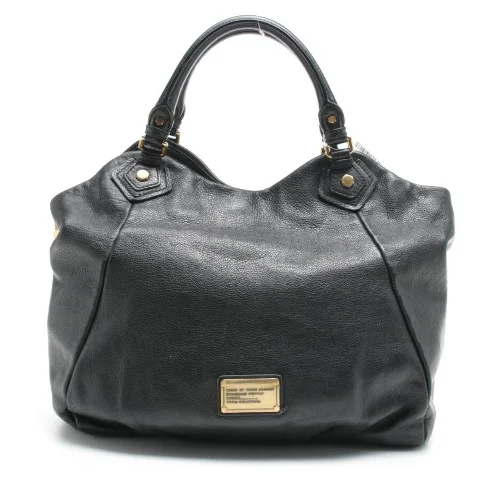 Black Leather Marc Jacobs Handbag