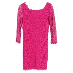 Pink Fabric Diane Von Furstenberg Dress