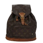 Brown Canvas Louis Vuitton Montsouris