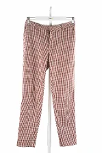 Burgundy Viscose Scotch & Soda Pants