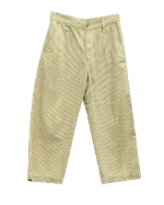 Beige Cotton Marc Jacobs Pants