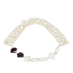 White Metal Marni Necklace