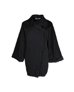 Black Polyester Stella McCartney Coat