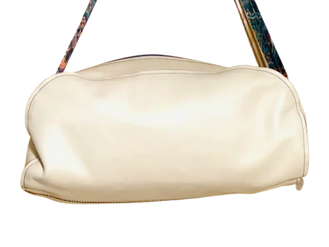 White Leather Marni Shoulder Bag