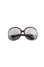 Purple Plastic Tom Ford Sunglasses