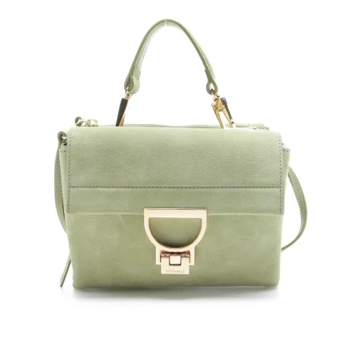 Green Leather Coccinelle Crossbody Bag