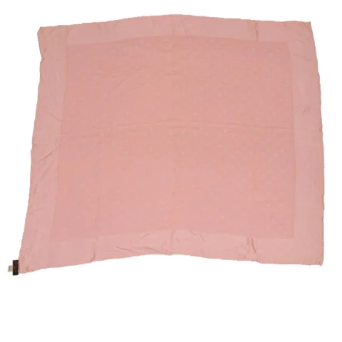 Pink Silk Louis Vuitton Scarf